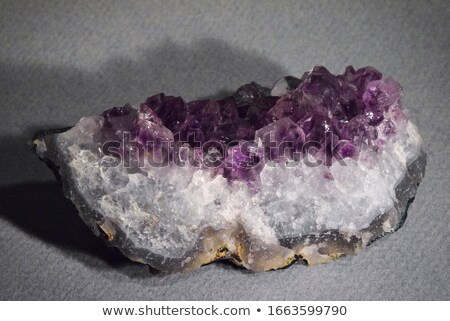 Stock photo: Violet Amethyst As Nice Mineral Background