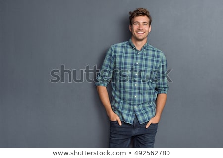 Foto stock: Stylish Handsome Young Man