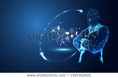 Foto stock: Composite Image Of Science And Medical Graphic