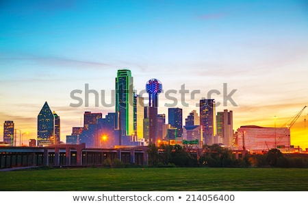 Foto stock: Overview Of Downtown Dallas