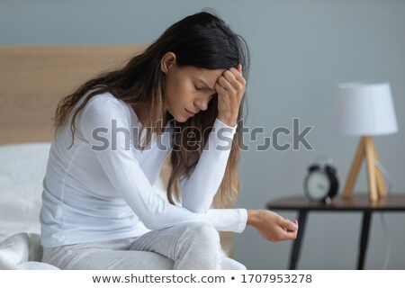 Stock photo: Young Woman Feeling Unwell