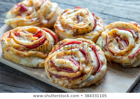 Stockfoto: Pizza Roll Appetizer Snack