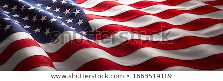 Stockfoto: Patriot Day Of Usa With Star In National Flag Colors American Flag