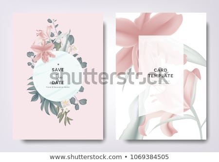 Foto stock: Card For Invitation Or Congratulation In Scrapbooking Style Desi