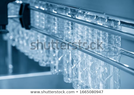 [[stock_photo]]: Rows Of Empty Plastic Bottles At Bottling Plant