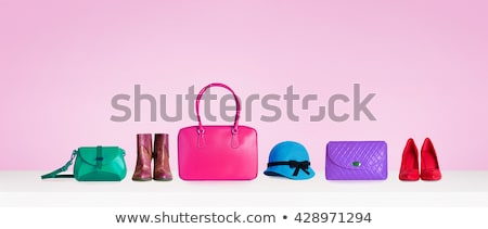 Stock photo: Mix Of Beautiful Vivid Accessories