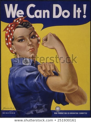 Stock photo: We Can Do It