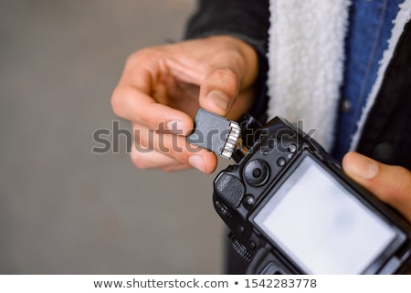 Stockfoto: D-geheugenkaart