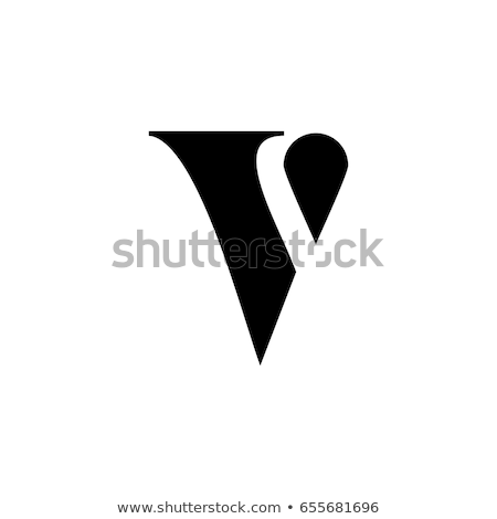 ストックフォト: V Letter Logo Template