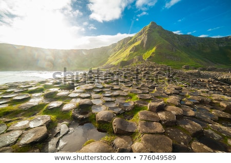 Stock photo: Giants Causeway County Antrim Northern Ireland