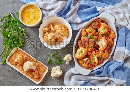 Stock photo: Fried Cauliflower Coated In Batter