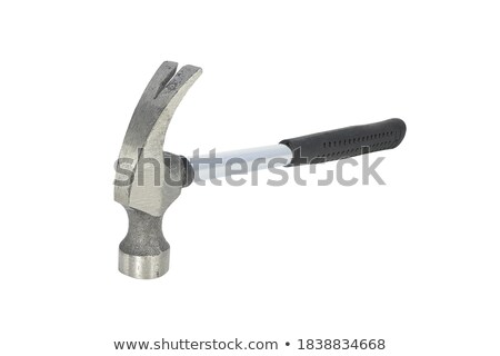 ストックフォト: Metalwork Hammer With The Rubber Handle