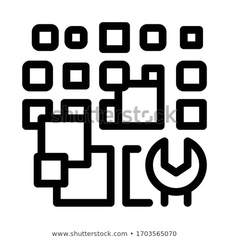 Foto stock: Total Particle Removal Icon Vector Outline Illustration