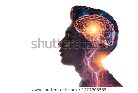 Stock fotó: Head Of The Human Mind