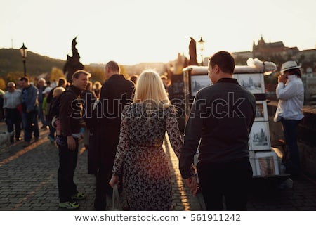 Stock photo: Prague Old Architecture Charming Streets