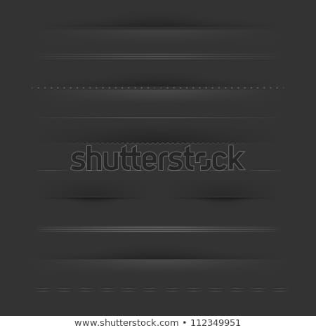 Big Set Of Dividers On Dark Stok fotoğraf © cammep