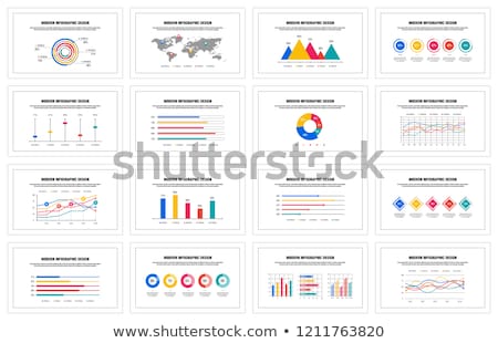 Zdjęcia stock: Table With Pie Chart