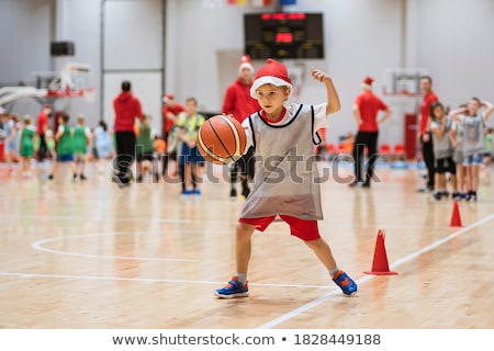 Stockfoto: Sport Blonde With Ball