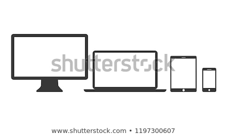 Stockfoto: Flat Tablet Pc