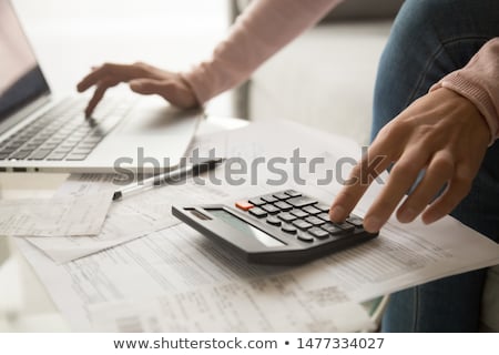 Foto stock: Budget Calculation