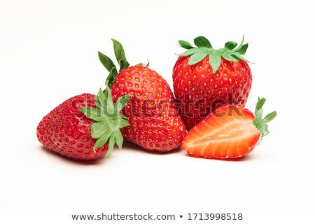 Stock photo: Strawberry Isolated On White Background