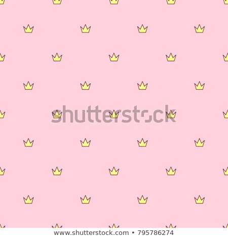 Vector Cute Crown On Pillow Zdjęcia stock © VetraKori