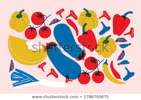 Stockfoto: Tomatoes And Peas