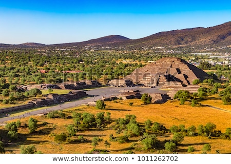 Stok fotoğraf: Teotihuacan Avenue Of The Dead