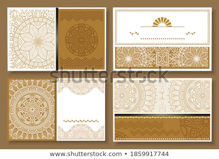 Stockfoto: Stylish Set Of Mandala Banners