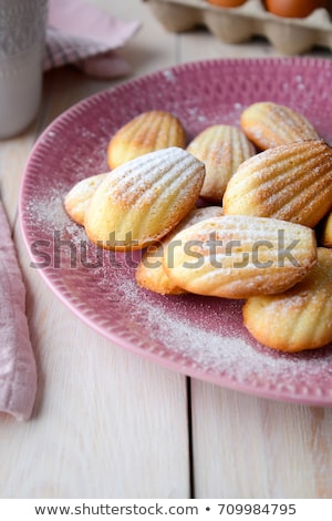 Foto stock: Homemade Cookies Madeleine