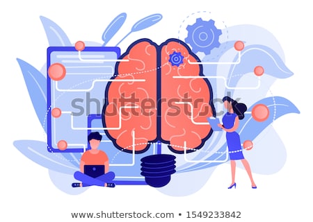 Stock fotó: Cognitive Computing And Machine Learning Concept