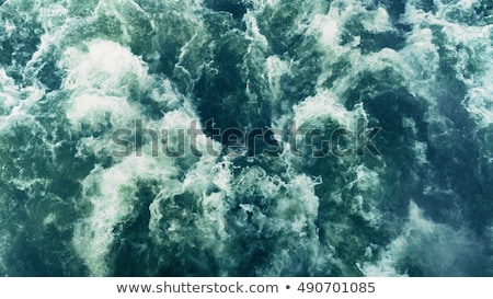 Сток-фото: Boat Perfect Storm Water Splashing