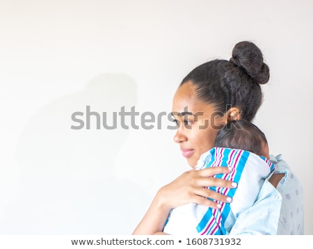 Stockfoto: Woman Holding Her Gown Up And Looking To Her Side