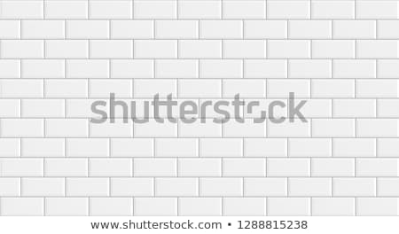 Stok fotoğraf: White Tiles For The Wall