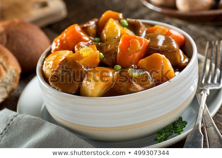 Stok fotoğraf: Beef And Vegetables Stew