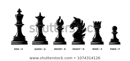 [[stock_photo]]: White Pieces Of A Chess Game