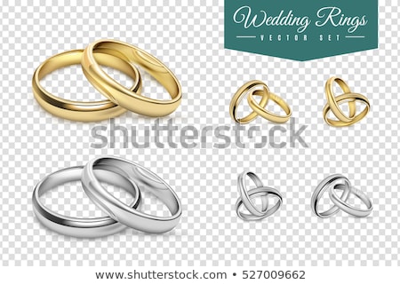 Foto stock: Wedding Rings Set