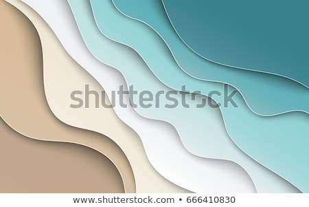 Stockfoto: Background Waves Of Sand Vector Illustration