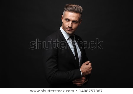 Сток-фото: Portrait Of An Unshaven Businessman