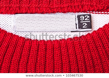 Clothing Label With 92 Size Zdjęcia stock © grafvision