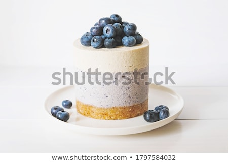 Stok fotoğraf: Blueberry Desserts