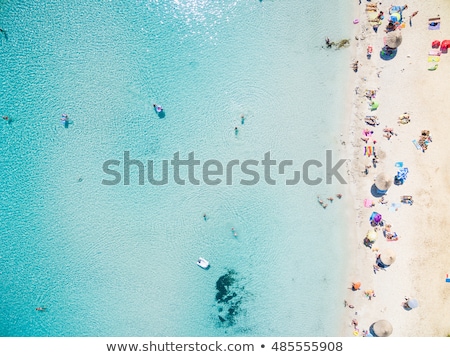 ストックフォト: Beautiful Beach And Adriatic Sea With Transparent Blue Water Nea