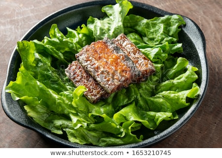 Stockfoto: Chinese Food Fried Hairtail Fish