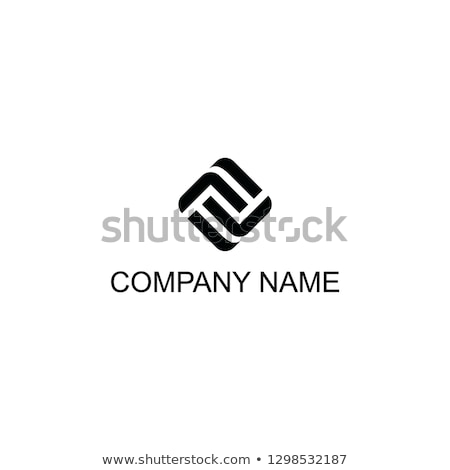 Stockfoto: Abstract Vector Logo Letter F