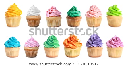 Stock photo: Fresh Frosting Cupcake