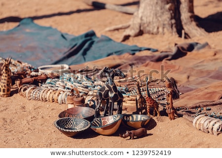 Stockfoto: Traditional Souvenirs From Himba Peoples Africa