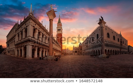 ストックフォト: View Of San Marco Square In Venice Italy