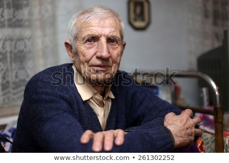 Stockfoto: Portrait Of An Elderly Man