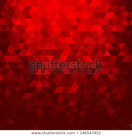 Stock fotó: Mosaic Red Background