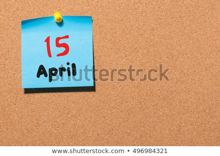 Stock photo: April 15th Tax Time